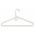 thumbnail image 1 of Cintre en Plastique Blanc Robuste 3 Unités, 1 of 1