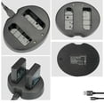 thumbnail image 2 of Versatile Dual Channel Charger for Nikon Cameras for Studio & Field Work Spare Part, 2 of 2