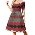 thumbnail image 1 of Navajo Rug 9 Vestido de manga corta Cóctel de vestidos vestidos de manga larga Vestidos de mujer, 1 of 6