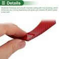 thumbnail image 4 of Unique Bargains Window Lift Switch Panel Trim Cover for Dodge Charger 2011-2023 Rear Left Right Car Door Window Control Button Interior Accessories Carbon Fiber Red, 4 of 6