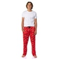 thumbnail image 7 of Disney Cars Men's Lightning McQueen with Logo Design AOP Adult Lounge Sleep Pajama Pants, 7 of 7