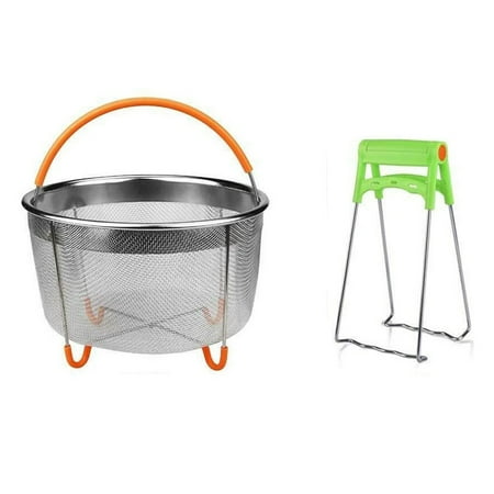 

Stainless Steel Steamer Basket Set for Ninja Foodi Pressure Cooker