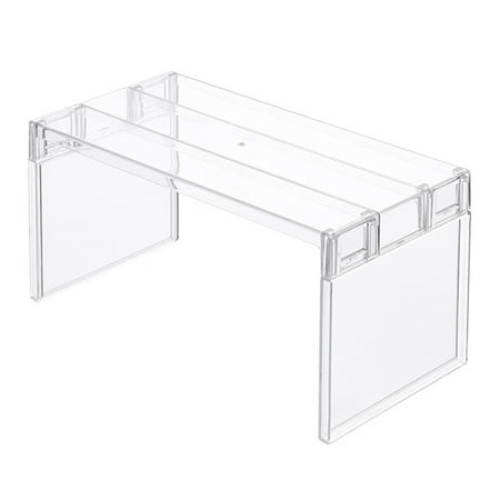 

Storage Divider Refrigerator Assembled Divider Transparent Storage Tiered Shelf