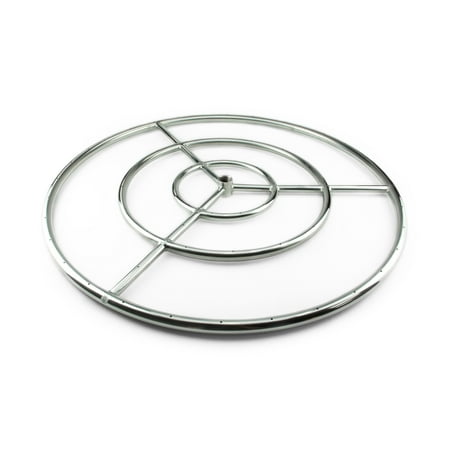 Fire Ring Burner For Fire Pits Fireplaces 36 Stainless Steel