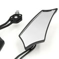thumbnail image 6 of Unique Bargains 2Pcs Black Rearview Mirror for Motorcycle Motorbike, 6 of 6