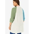 thumbnail image 5 of Woman Within Plus Size Button-Front Shaker Cardigan Sweater, 5 of 5