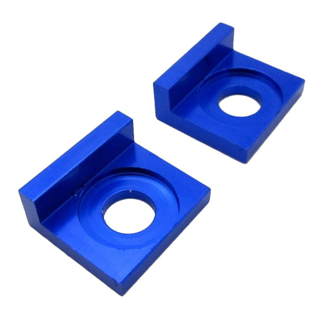 1 par de tensores de cadena, bloque de tensión 1,44'' × 1,57'' × Azul