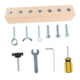 thumbnail image 3 of HILABEE Busy Boards Screw Bolt Game Toys, Screwdriver Board Game, Educational Toys Basic, 3 of 9