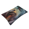 thumbnail image 2 of Fotbe White And Red Storm Dragon Pillow Cases - Envelope Closure - Luxury, Extra Soft, Cooling Pillow Covers - Wrinkle, Fade, Stain Resistant-16"x24", 2 of 8