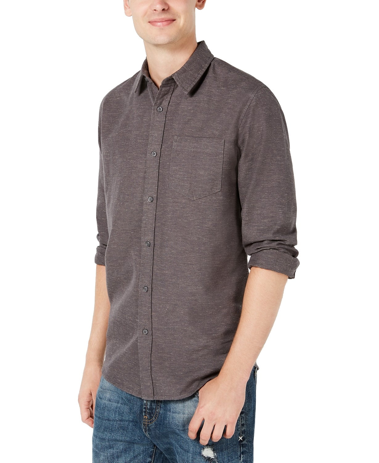 Mens Shirt Medium Button Down Long Sleeve M