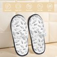 thumbnail image 2 of Fotbe Sea Turtle Pantuflas Peludas para Mujer con Estampado, Zapatillas de Peluche, Zapatos de Invierno para Casa, Uso Interior y Exterior-Large, 2 of 8