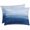 Blue, variant on Purple Ombre Satin Pillowcase for Hair and Skin with Zipper, Soft Breathable Cooling Silk Pillow Cases, Modern Abstract Art Ocean Oil Painting Body Pillow Covers Bed Pillows 20"x54"