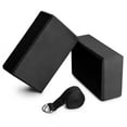 thumbnail image 1 of 2pcs Yoga EVA Blocks 1pcs Cotton Strap Stability Blocks Yoga Strap Set for Yoga Pilates Meditation, 1 of 6