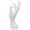 White, variant on Desktop Ornament Hand Jewelry Holder Model for Display 215cm 85inch Female Hand Sculpture for Home and Retail Showcases,One Size,Black