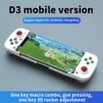 thumbnail image 1 of Royalbelle Manette de Jeu Sans Fil Extensible Compatible pour Téléphone Ios/Android, Joystick 3D Rétractable, Poignée Compatible Bluetooth, Contrôleur de Jeu, 1 of 7