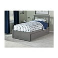 thumbnail image 4 of Twin XL Platform Bed with Trundle & Footboard - Grey Sleeping Space Solution, 4 of 4