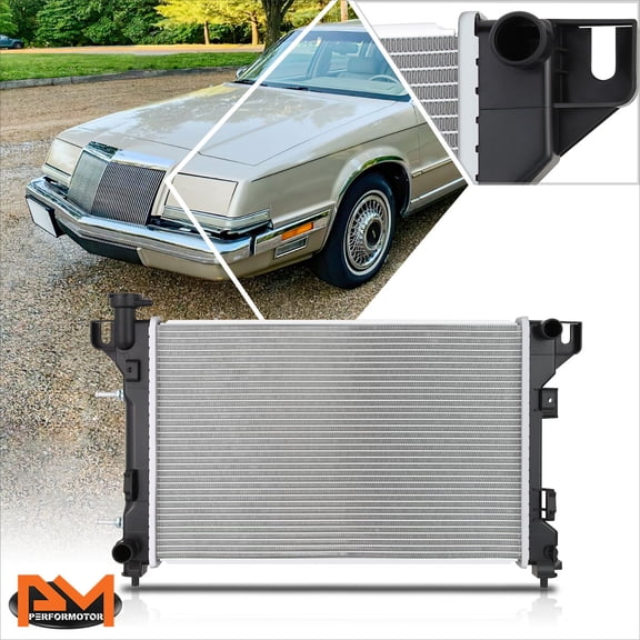 PM PERFORMOTOR for 91-93 Imperial/New Yorker/Dynasty 2.5/3.0/3.3/3.8 OE Style Radiator DPI-1109