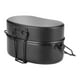 thumbnail image 1 of Lonchera para exteriores 3 en 1, lonchera reutilizable, lonchera portátil para almacenar alimentos Negro, 1 of 9