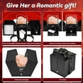 thumbnail image 5 of 2 Preserved Rose with I love you Necklace 100 Languages,Gifts for Girlfriend,Women,Mom,Wife,Gifts Idea on Christmas,Valentine's Day,Mother's Day,Birthday,Anniversary,Thanksgiving(Champagne), 5 of 7