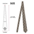 thumbnail image 2 of Fotbe Cartoon Bear Corbata Clásica para Hombre con Estampado – Corbata de Seda Jacquard Tejida, para Negocios, Bodas y Eventos Formales, 2 of 7