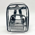 thumbnail image 2 of PENGXIANG Transparent School Bag Waterproof Backpack Clearview Travel Backpack Spacious Waterproof Stain-resistant Bag with Visible, 2 of 5