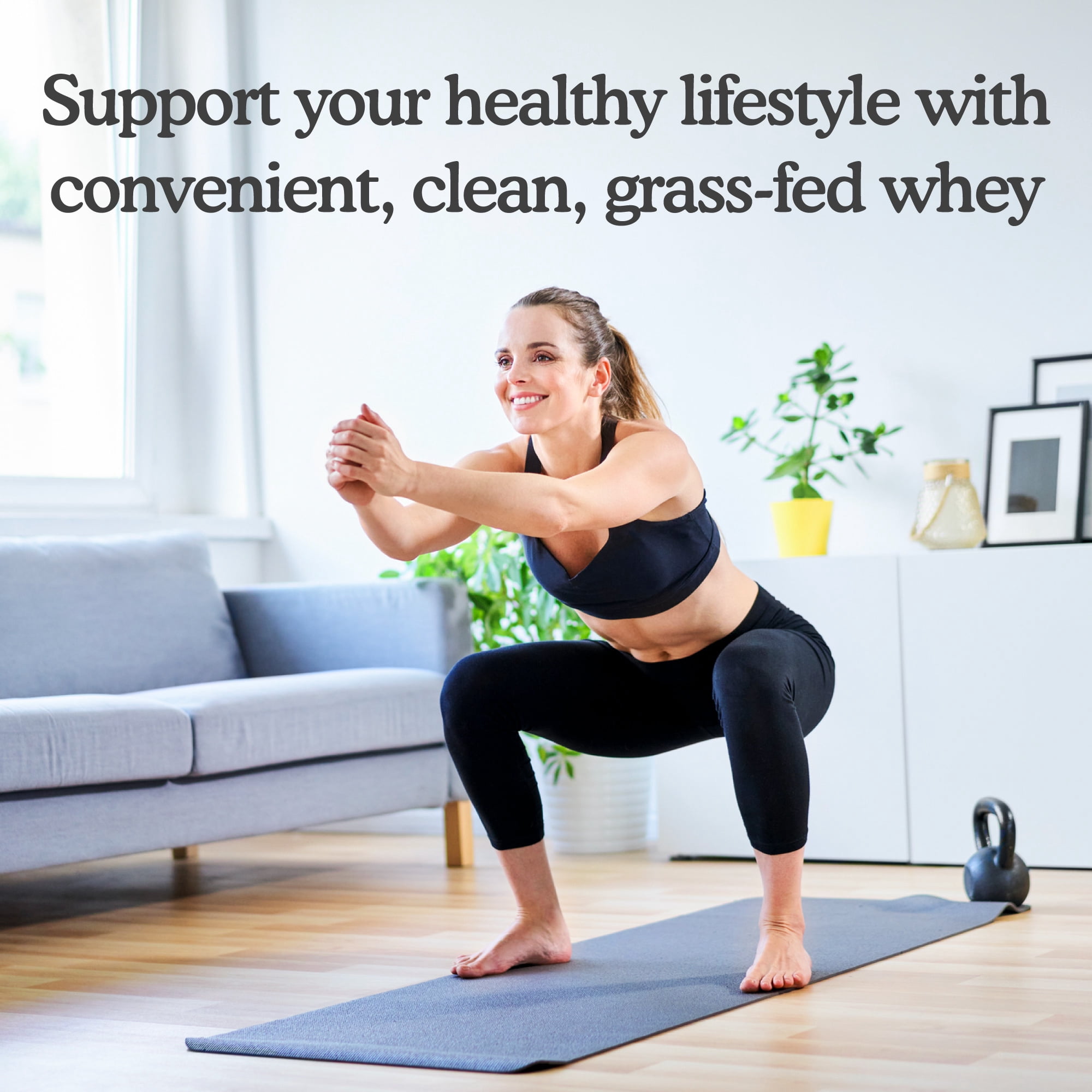 Garden Of Life Sport Grass Fed Whey Protein Powder, Refuels and Repairs Muscles, 24g Protein, Vanilla, 1.1 Lb