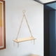 thumbnail image 5 of Hecho Macrame Bor Tapiz Estante para colgar en Estantes flotantes Onizador elegante de Boho para decoración del de perfecl Estante de pared tapiz, 5 of 7
