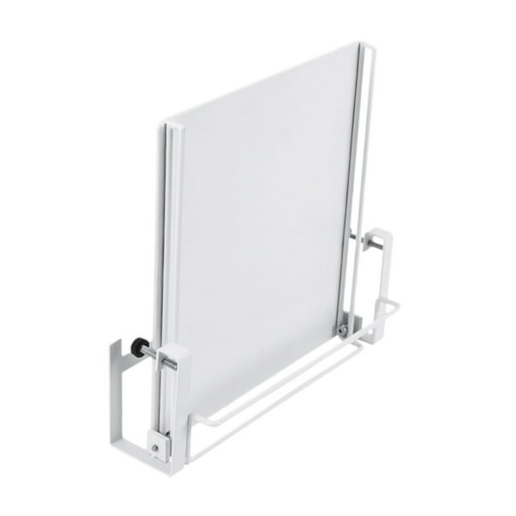 Estante de la puerta de la puerta del gabinete estante de encimera de almacenamiento de almacenamiento de almacenamiento plegable de acero de acero