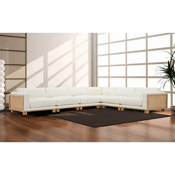 Mofit Home, MALACCA 6PC MODERN MOTION SECTIONAL SOFA , Living room, Furniture for Living Room,Fabric