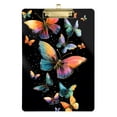 thumbnail image 6 of ALAZA Plastic Clipboard A4 Letter Size Decorative Clipboards for Students Women Men 9" x 12.5" Multicolor Butterfly, 6 of 6