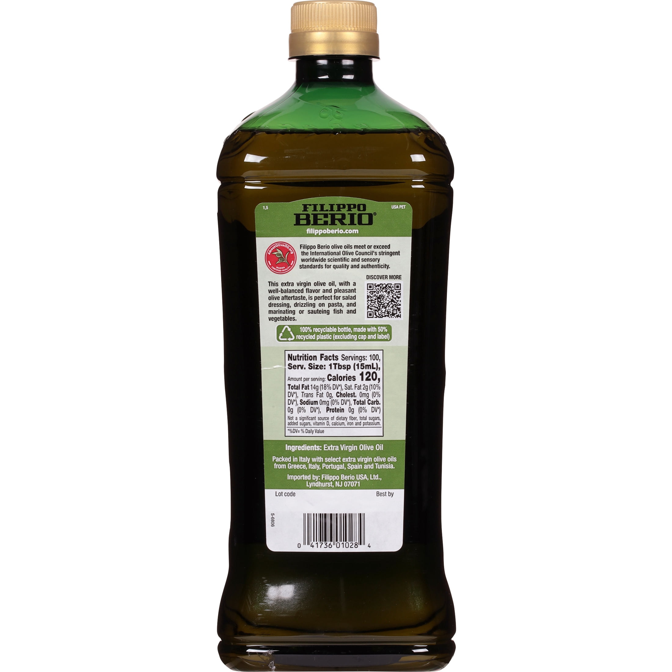 Filippo Berio Extra Virgin Olive Oil 50.7 fl oz