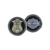 Harley-Davidson Challenge Coin, Police Trans with Bar & Shield Logo 8003111, Harley Davidson