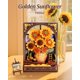 thumbnail image 2 of Puzle de madera Wowood Van Gogh Golden Sunflower con luz LED, 2 of 8