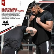RDX Chest Guard, MMA Kickboxing Muay Thai Boxing Body Protector, Sparring Training Heavy Punching, KARA Adjustable Strike Shield, Martial Arts Upper Body Ribs Protection Pad, Taekwondo Vest