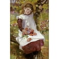thumbnail image 2 of Fulton, David 17x24 Black Modern Framed Museum Art Print Titled - The Poppy Gatherer, 2 of 4