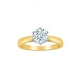 thumbnail image 2 of KATARINA Diamond Solitaire Ring in 14K Gold (1 cttw, I-J, I1-I2), 2 of 4