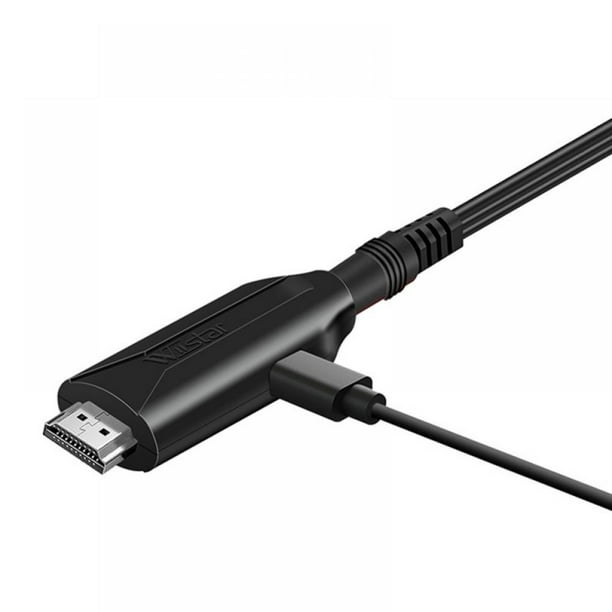 bobina Español Ortografía HDMI-compatible to Scart Converter Digital Cables Audio Vídeo Converter  Portable SCART Adapter Cable SCART Connector - Walmart.com