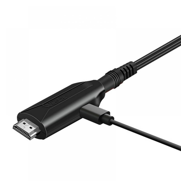 teknisk ensom bemærkede ikke 3 Ft HDMI-compatible to SCART Cable, HDMI-compatible to scart Converter,  SCART Adapter Cable, Digital Cables, Audio Video Converter - Walmart.com