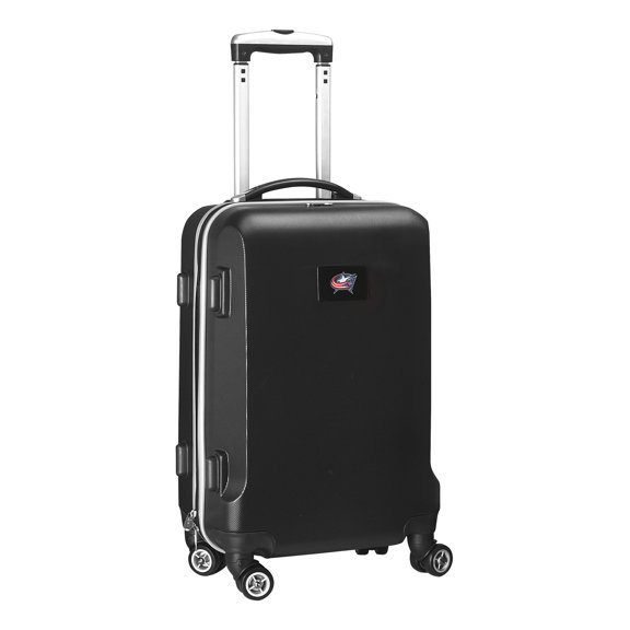 Black Columbus Blue Jackets 20" 8-Wheel Hardcase Spinner Carry-On