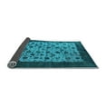 thumbnail image 2 of Ahgly Company Indoor Rectangle Oriental Light Blue Industrial Area Rugs, 7' x 9', 2 of 4