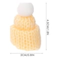 thumbnail image 5 of 50 piezas de sombreros de muñeca de muñecas de muñeca de muñeca de Navidad, 5 of 5