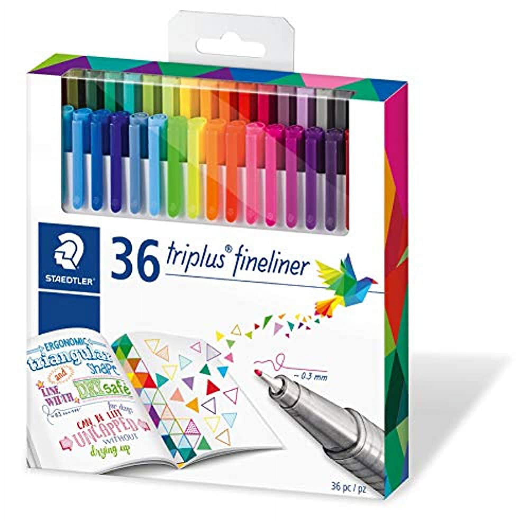 36 Pack Fineliner Color Pens Set- Fine Tip Drawing Pen for Writing Not –  New Genesis Online