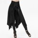 thumbnail image 2 of Falda Medieval negra para mujer, disfraces de Cosplay, dobladillo irregular Vintage, Steampunk, gótico, para Halloween, 2 of 5