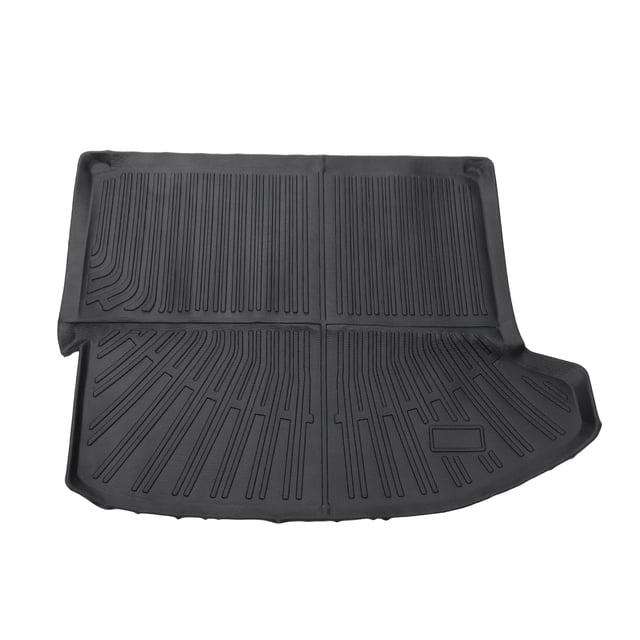 Unique Bargains Cargo Liner Trunk Mat Trunk Cargo Luggage Boot Tray Mat for Chevrolet for Chevy Trax 2024 Black TPE 1 Pc Flat Face Stripe Pattern Rear Anti-Slip