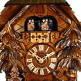 thumbnail image 3 of Cuckoo Clock Black Forest House, Lumberjack, 3 of 4