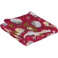 thumbnail image 4 of Golden Girls Illustration In Stay Golden Yellow Lightweight Cozy Bed Blanket, 4 of 8