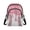 Baseball Ice Cream, variant on Small Sling Backpack with Ink Floral Pattern, Polyester Chest Bag with Adjustable Strap for Women Travel Shopping