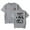 Gray, variant on Stray Kids Unisex retro fashionable casual short sleeved T-shirt top for street wear