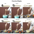 thumbnail image 2 of Just Houseware Kitchen Utensils Set Titanium Gold Silicone and Stainless Steel, 38 pcs, 2 of 9