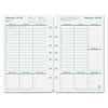 Original Dated Weekly/monthly Planner Refill, Jan.-Dec., 5 1/2 X 8 1/2, 2017  -  Quantity in Case  1 EACH